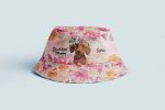 Dachshund Kisses Fix Everything Dog Lover Bucket Hat Custom Name