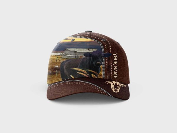 Personalized Aberdeen Angus In A Grassland Baseball Cap