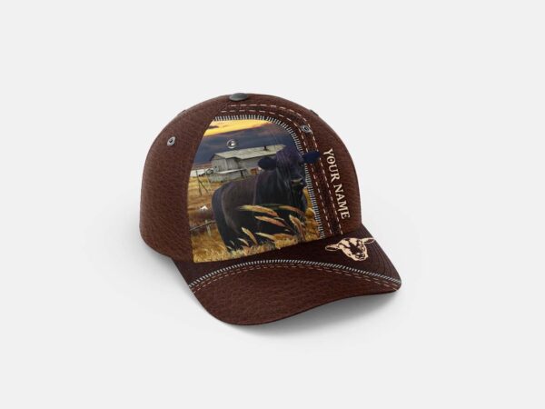 Personalized Aberdeen Angus In A Grassland Baseball Cap