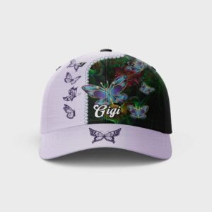 Personalized Butterfly Lovers Baseball Cap