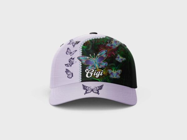 Personalized Butterfly Lovers Baseball Cap