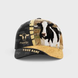 Personalized Holstein Friesian Lover Baseball Cap