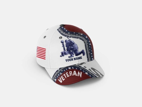 Personalized Memorial Day and Veteran's Day Baseball Cap