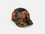 Sugar Skull Rose Flowers Baseball Cap