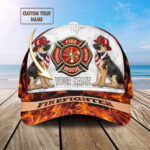 Firefighter German Shepherd Dog Lover Baseball Cap