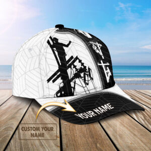 Personalized Electrical Worker Lovers Baseball Cap 1 - Adeenyc.com 