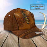 Personalized Name Bee Yourshelf Baseball Cap