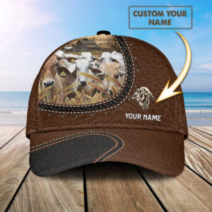 Personalized Name Cow Farmer Lover Love Cattle Farming Baseball Cap