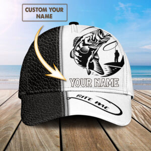 Personalized Name Fisherman Fishing Lovers Baseball Cap